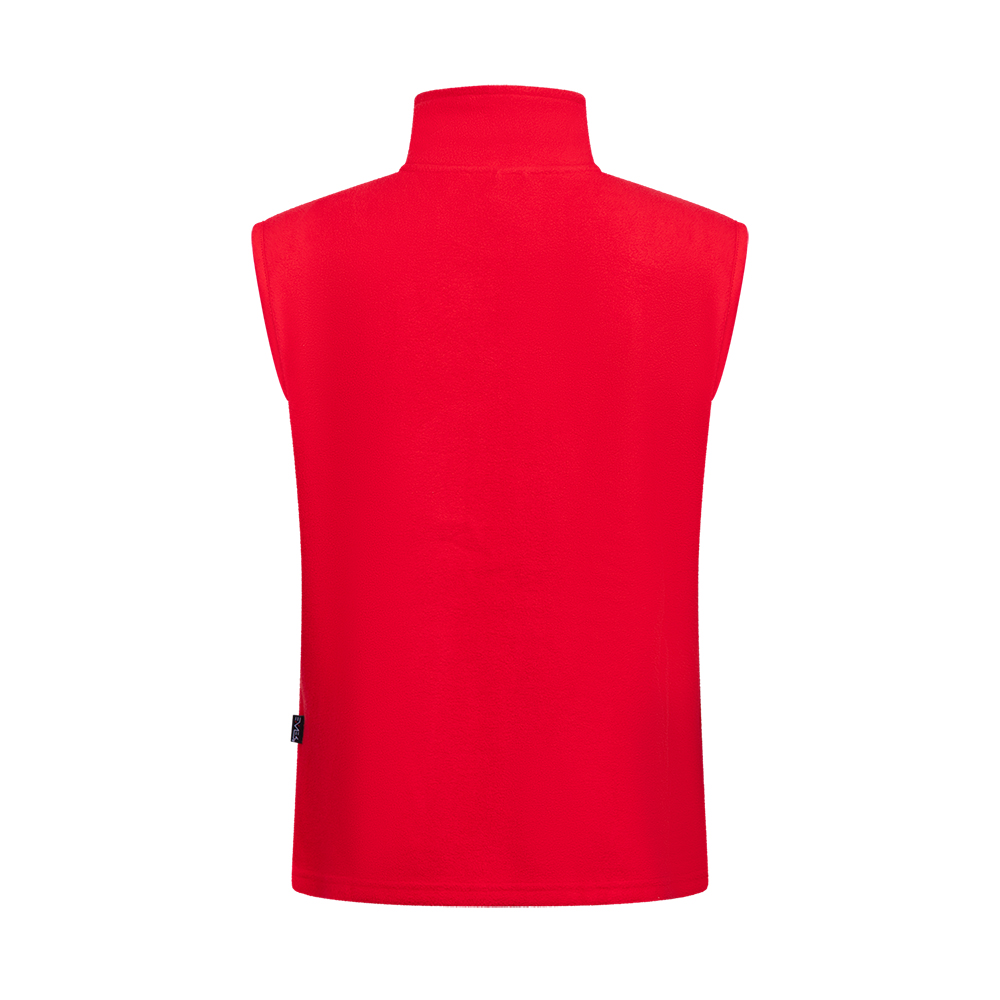 Element 6 of 6 (image) – Damen Fleeceweste, rot, XS