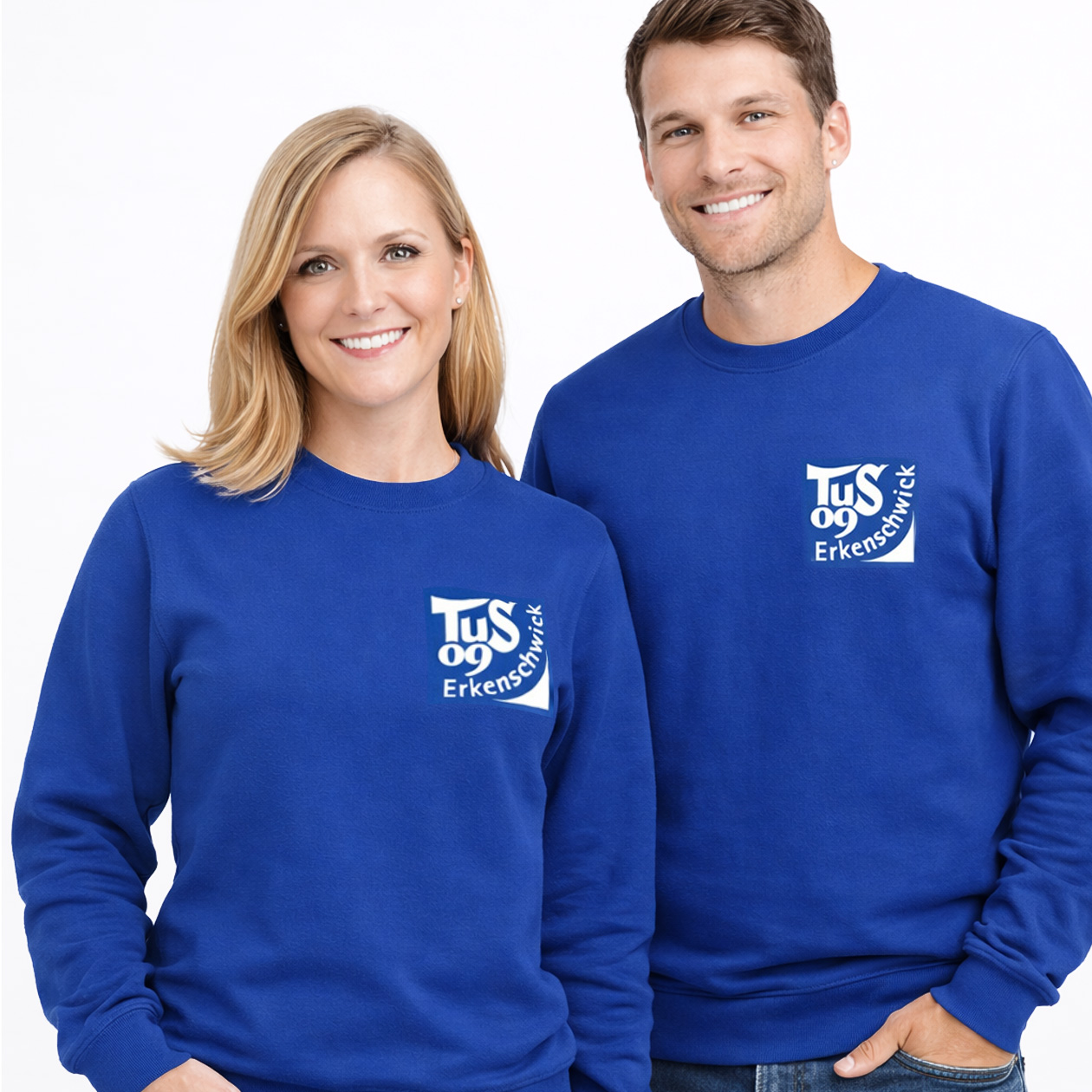 exner sweatshirt mit TUS09 Vereinslogo für Sie und Ihn