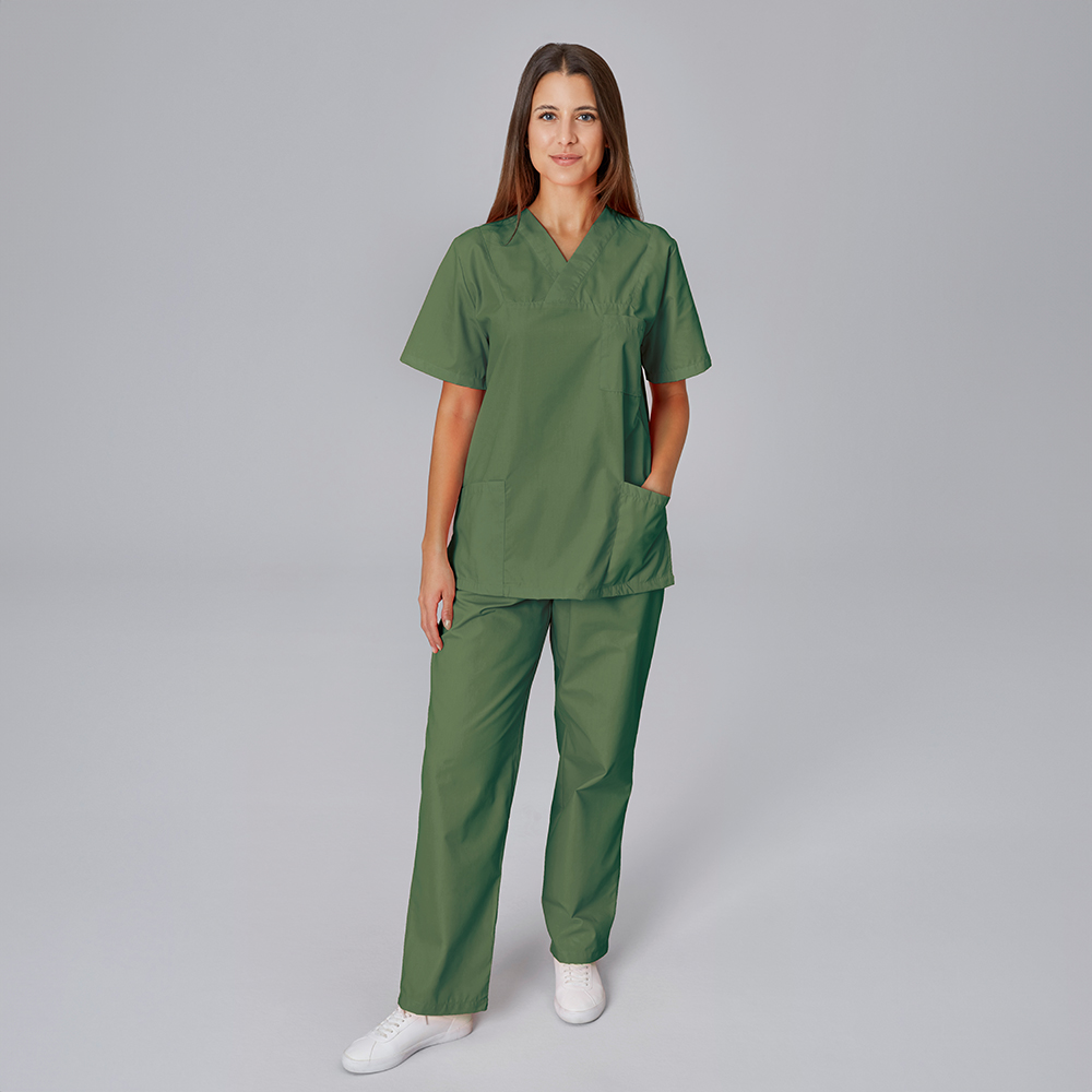 Schlupfkasack, unisex, dark green, XS