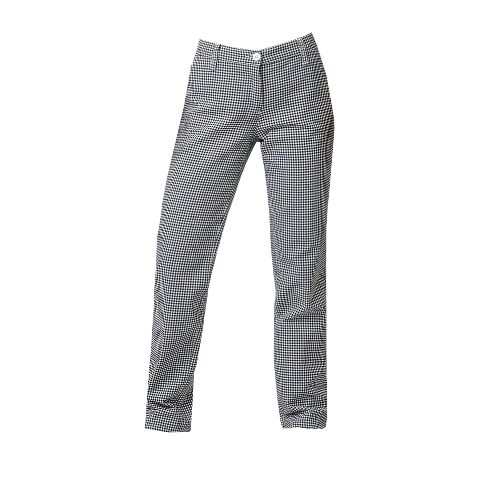 Klassische Damenhose im Five-Pocket-Style. Vielseitig einsetzbar,Gummizugbund. Lässiger Tragekomf
