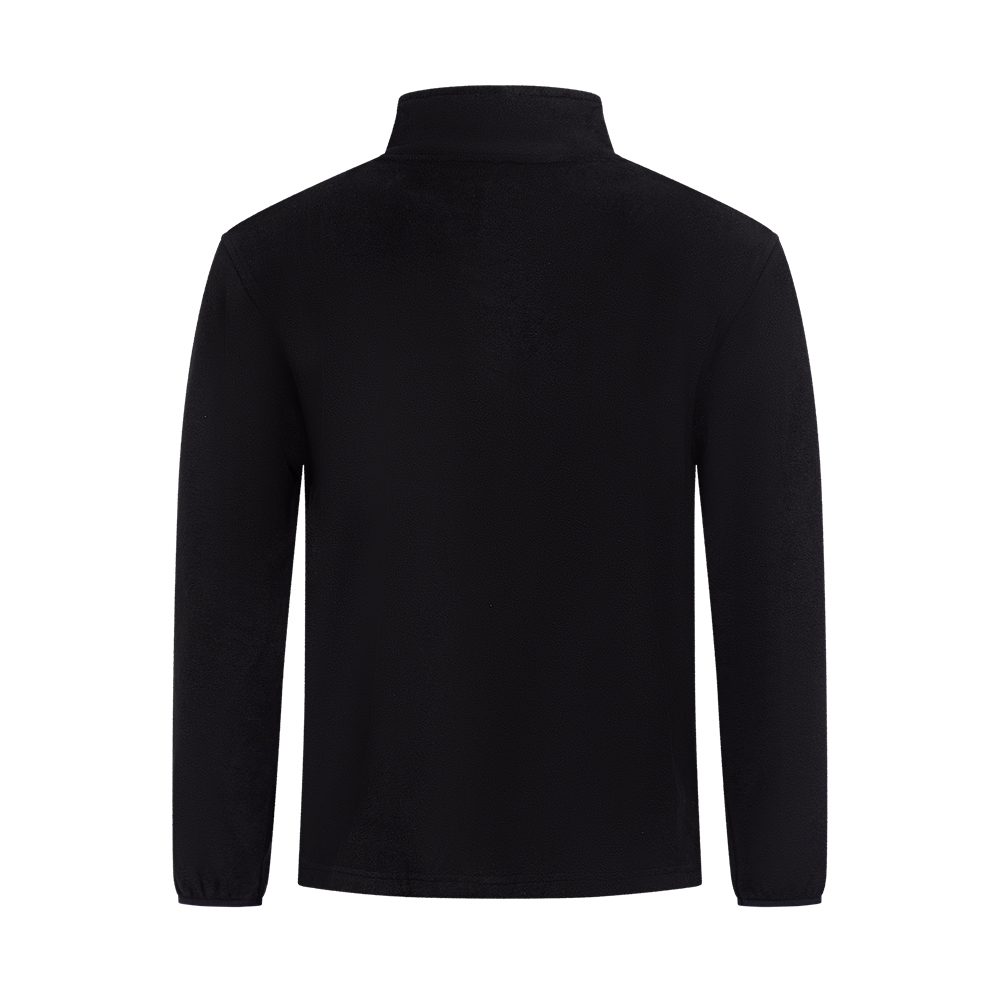Element 6 von 6 (Bild) – Herren Fleecejacke schwarz, M