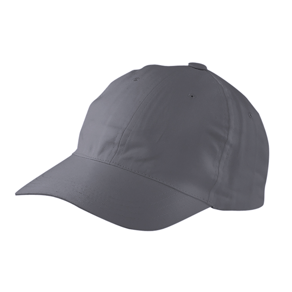 Verschluss mit Klettband, verstellbar von klein: 55 cm - groß: 61 cm.Sechs gestickte Luftlöcher.