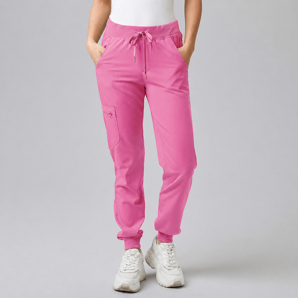 2 Gesäßtaschen1 Beintasche (rechts) mit ZipperElastische Bein-Bündchen