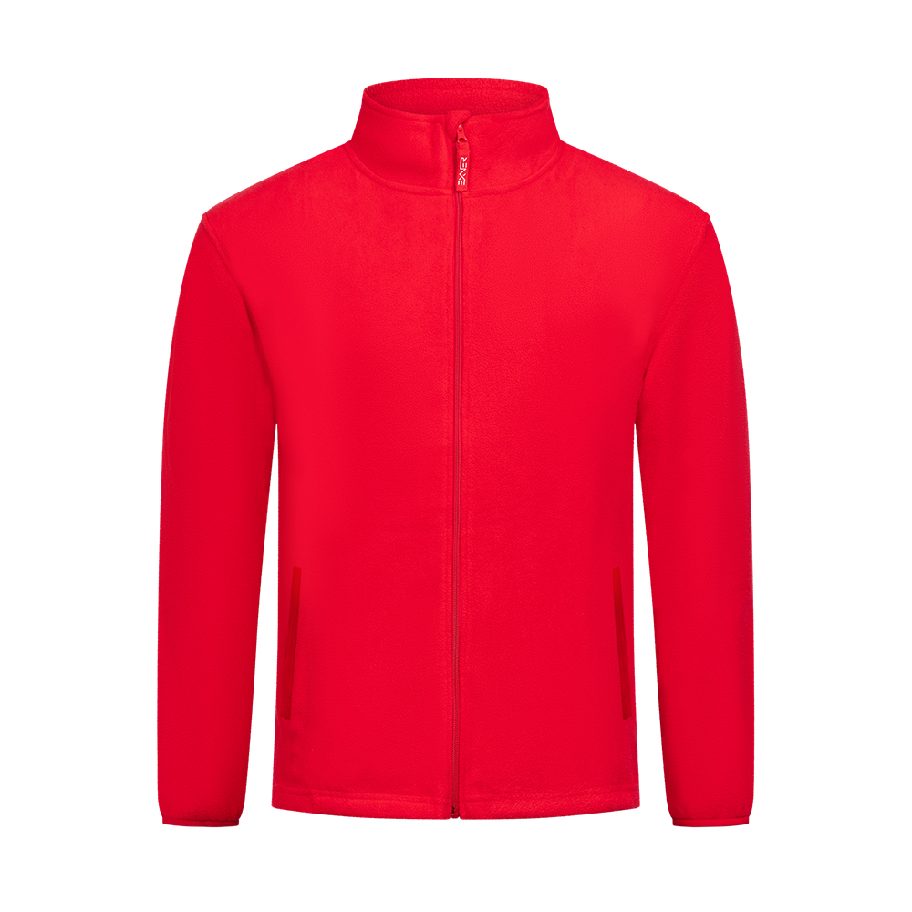 Element 5 of 6 (image) – Herren Fleecejacke rot, XL