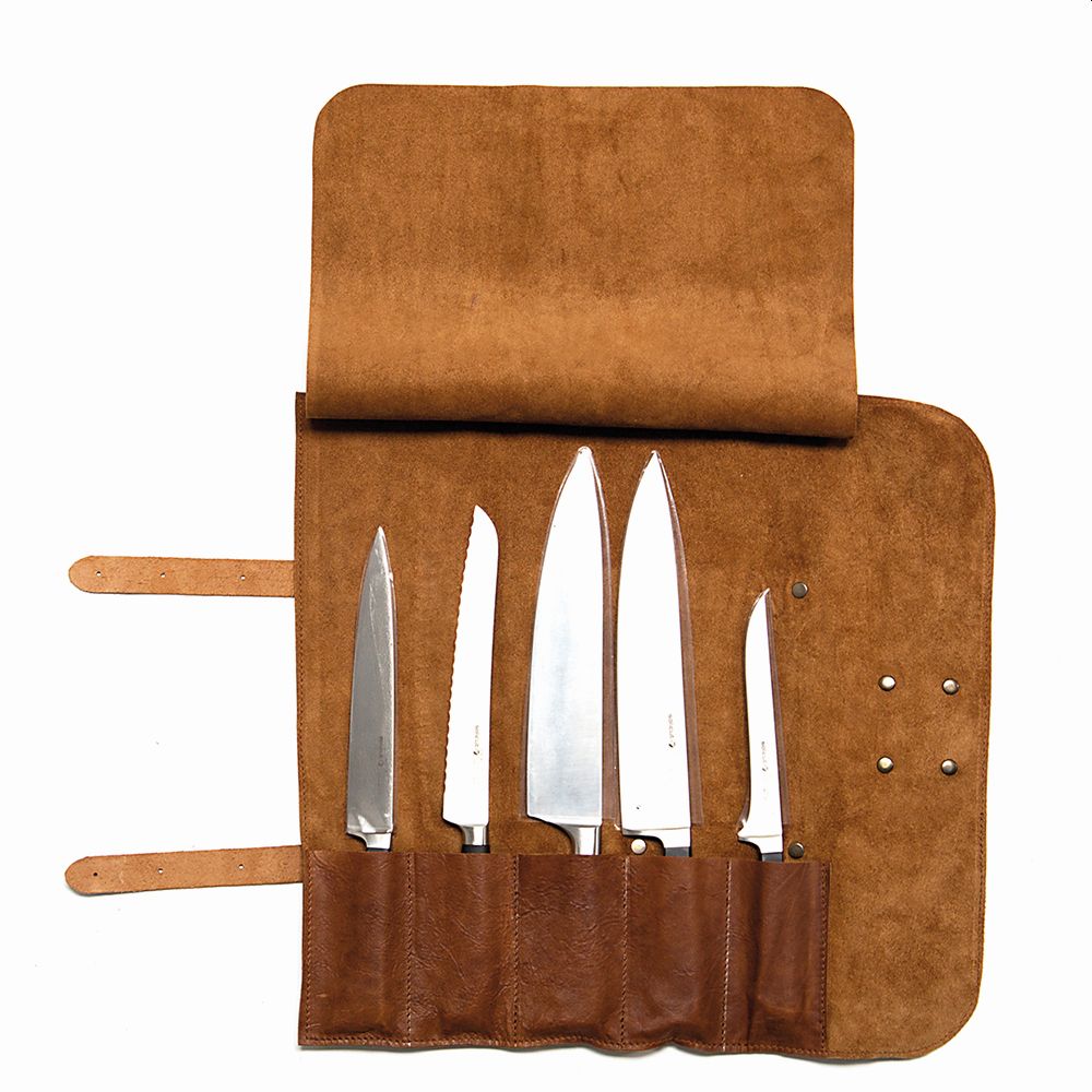 Messerrolltasche für 5 Messer 47 x 45 cm