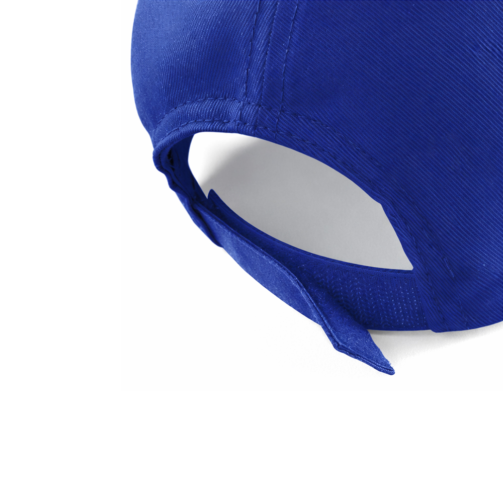 TUS09 Cap in royal blau mit klettverschluss und Vereinslogo auf dem Frontpanel