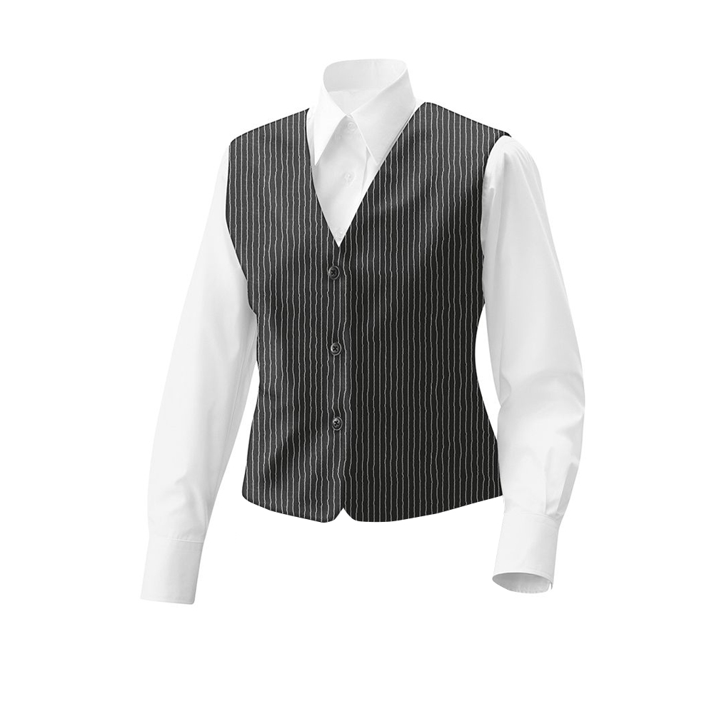 Damen Weste Gillette Nadelstreifen, XL