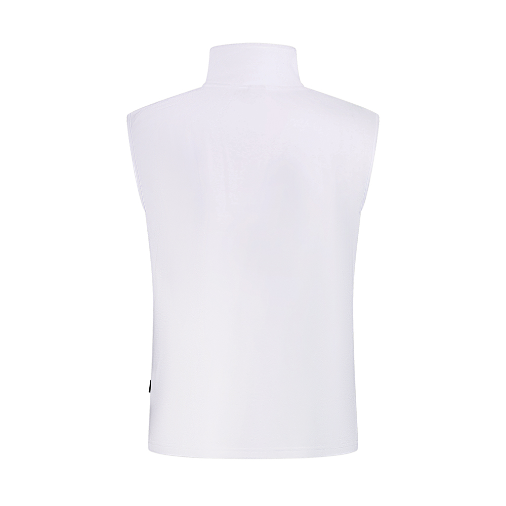 Element 6 of 6 (image) – Herren Fleeceweste, weiß, 2XL