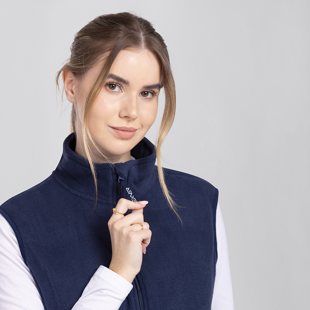 Element 2 of 6 (image) – Damen Fleeceweste, navy, L