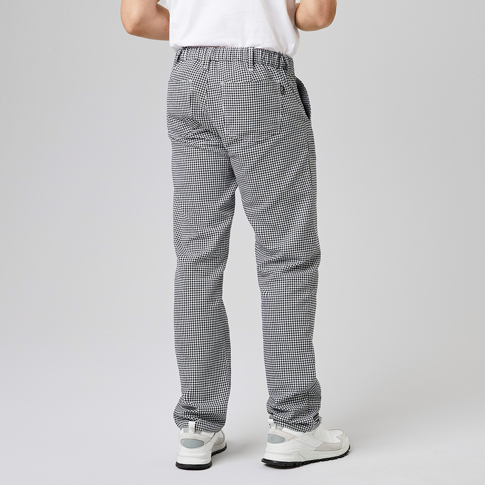 5 Taschenhose,Bund mit Schlaufe,Reissverschluss,normale leibhöhe,schlank geschnittenes-Bein,