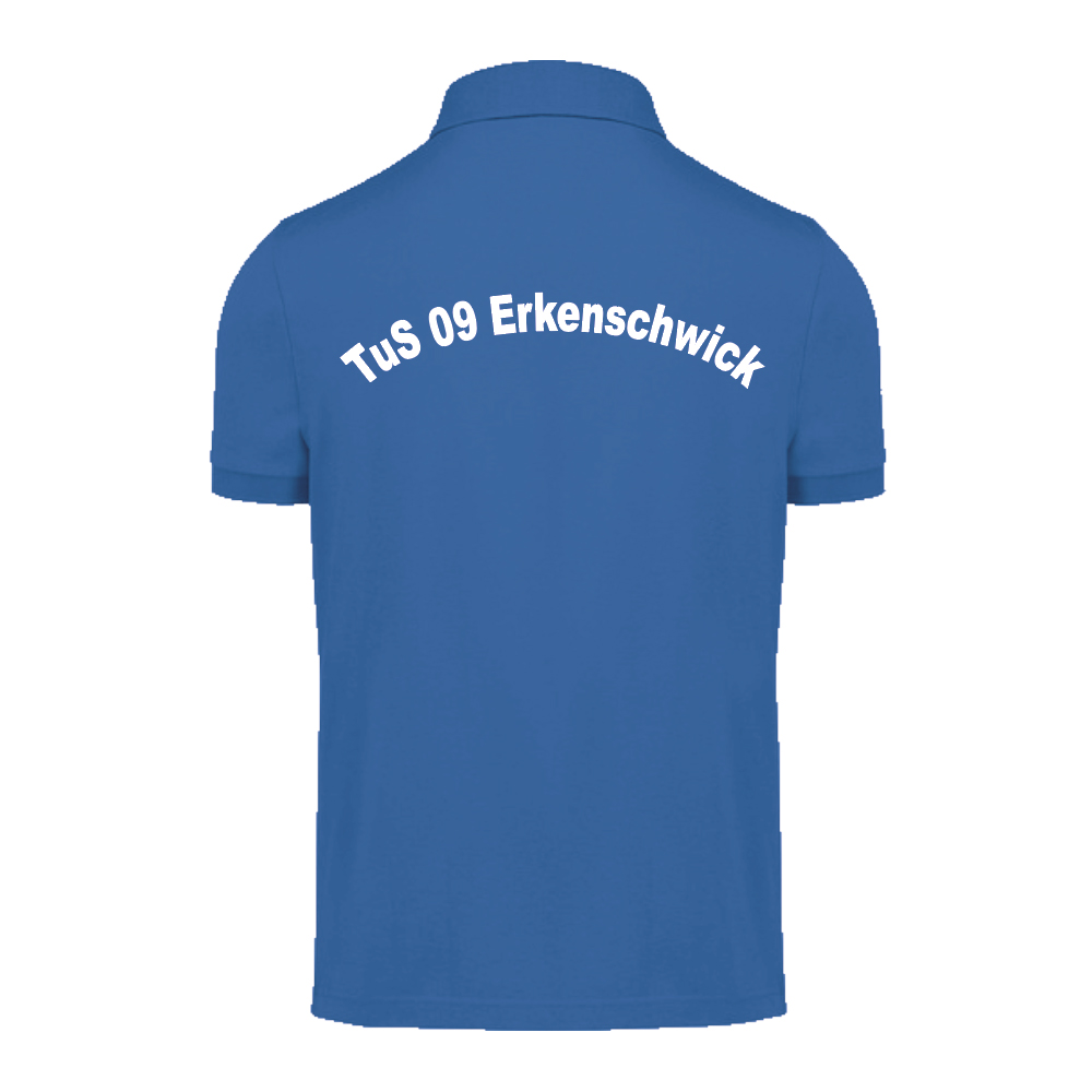 exner damen poloshirt mit Vereinsdruck TUS09 auf der Vorder- und Rückseite