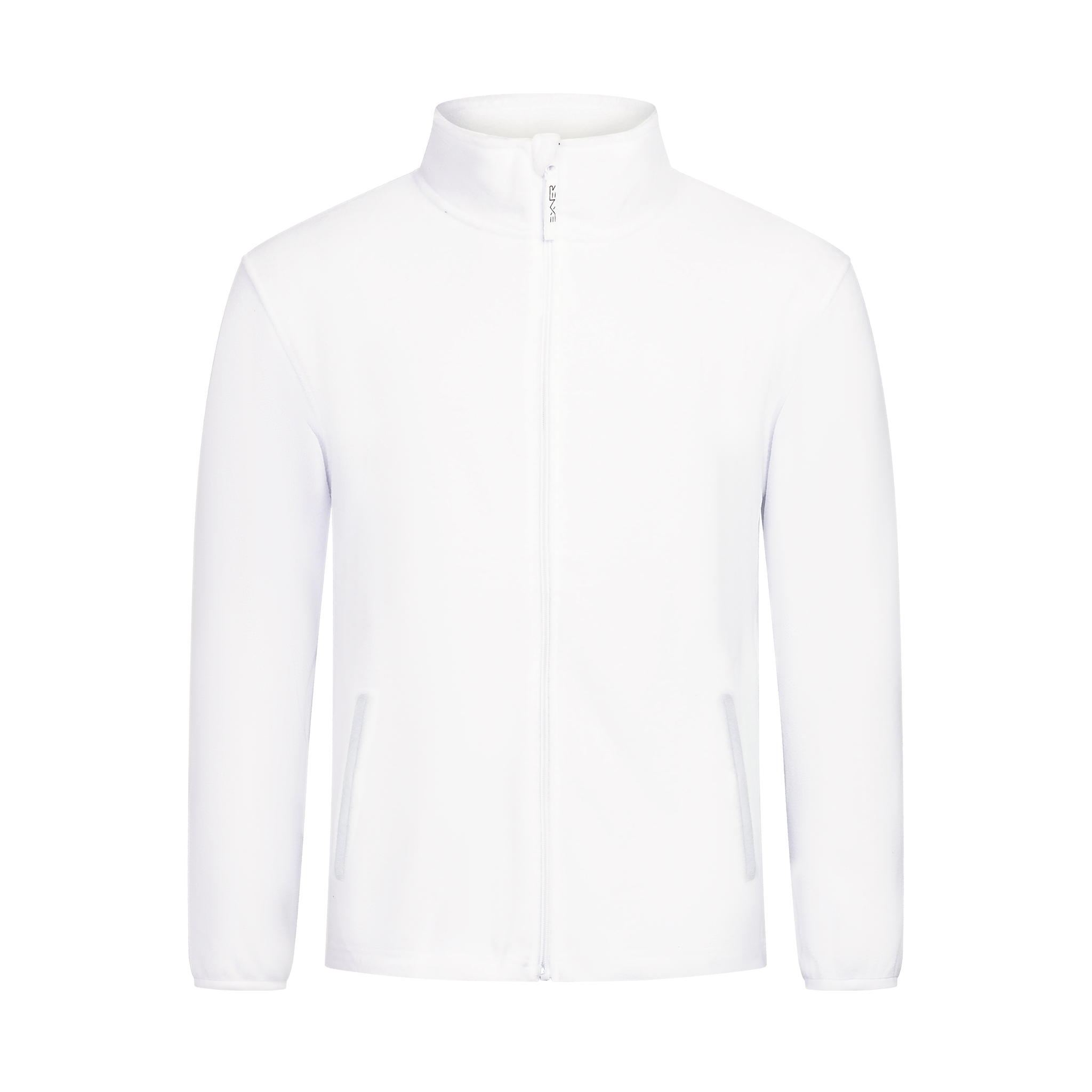 Element 5 of 6 (image) – Herren Fleecejacke weiß, 2XL