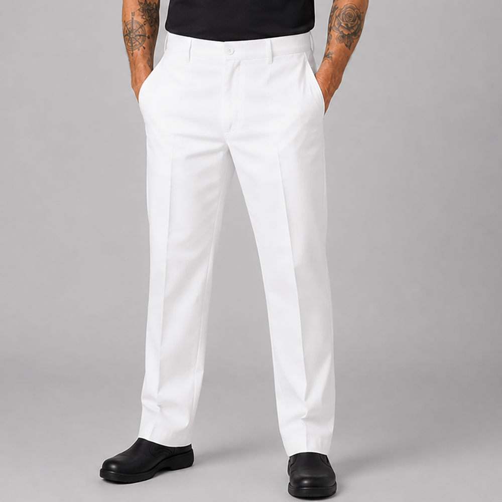 mens trousers col. white size 52