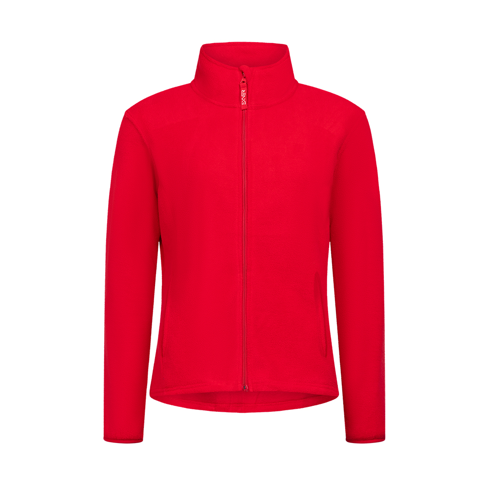 Element 5 of 6 (image) – Damen Fleecejacke rot, 3XL