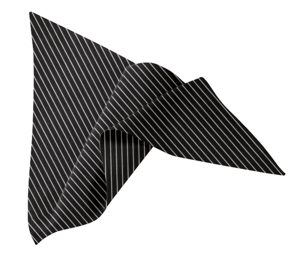 Halstuch in Dreieck-Form.B 115 x L 75 cm.