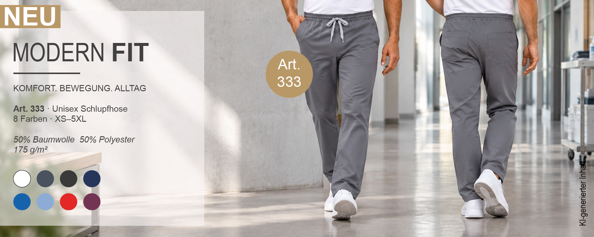 NEU: Schlupfhose Art. 333 - MODERN FIT