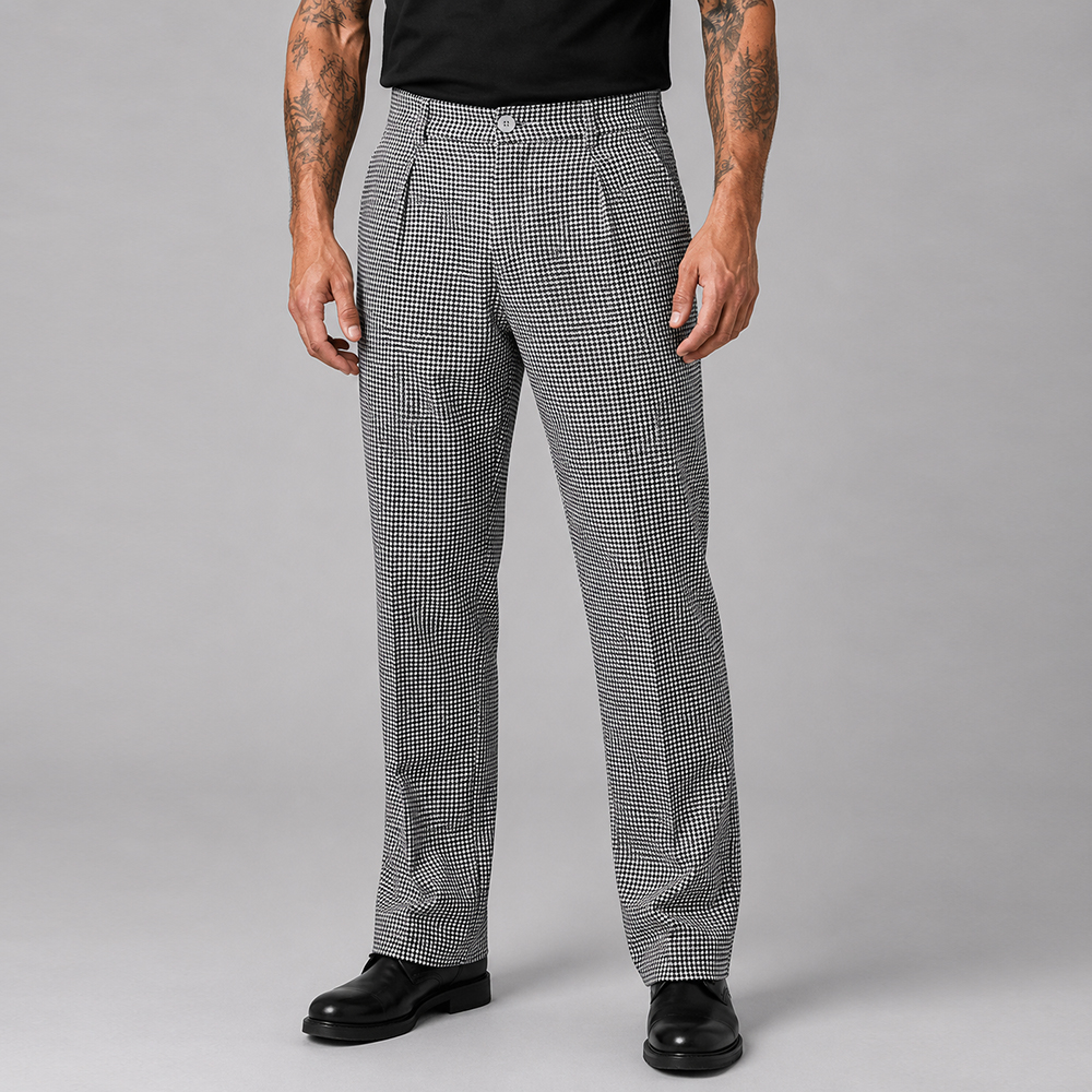 Herrenhose pepita Gr. 28